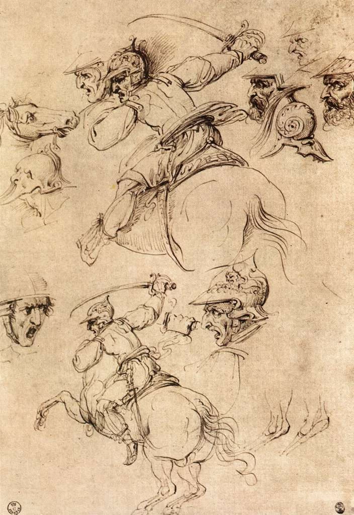 72-Studio delle battaglie a cavallo - Galleria degli Uffizi, Firenze